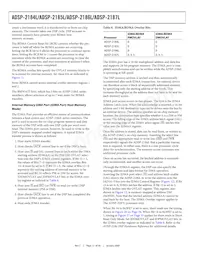 ADSP-2187LBSTZ-210 Datasheet Pagina 12