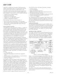 ADSP-2189MKCAZ-300 Datenblatt Seite 2