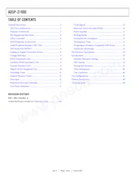 ADSP-21990BSTZ Datasheet Page 2