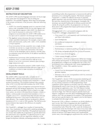 ADSP-21990BSTZ Datasheet Page 14