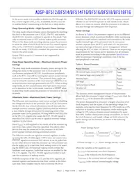 ADSP-BF518BSWZ4F16 Datenblatt Seite 13
