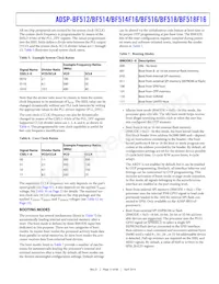 ADSP-BF518BSWZ4F16 Datenblatt Seite 15