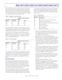 ADSP-BF518BSWZ4F16 Datasheet Page 15