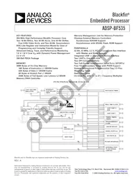 ADSP-BF535PKBZ-350 Datenblatt Cover