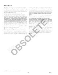 ADSP-BF535PKBZ-350 Datasheet Page 16