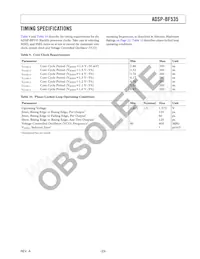 ADSP-BF535PKBZ-350數據表 頁面 23