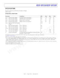 ADSP-BF538BBCZ-4A Datasheet Pagina 23