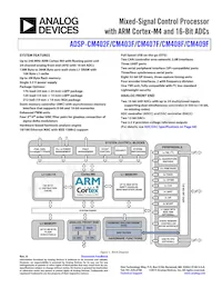 ADSP-CM409CBCZ-AF Datasheet Copertura