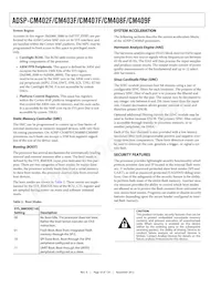 ADSP-CM409CBCZ-AF Datenblatt Seite 10