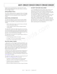 ADSP-CM409CBCZ-AF Datasheet Page 17