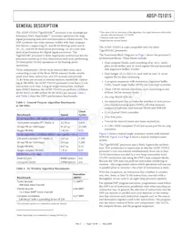 ADSP-TS101SAB1-100 Datenblatt Seite 3