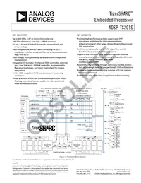 ADSP-TS201SYBPZ050 Datasheet Copertura