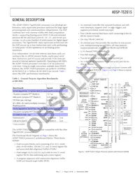 ADSP-TS201SYBPZ050 Datasheet Page 3