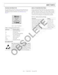 ADSP-TS201SYBPZ050 Datasheet Page 23