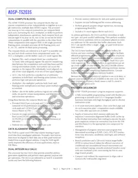 ADSP-TS203SBBPZ050 Datenblatt Seite 4
