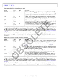 ADSP-TS203SBBPZ050 Datasheet Page 14