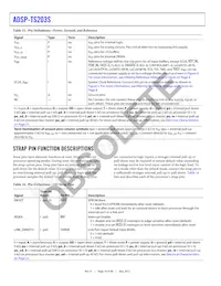 ADSP-TS203SBBPZ050 Datasheet Pagina 18