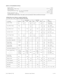 ALD1736APAL Datasheet Page 2