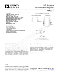 AMP02FS-REEL Datenblatt Cover