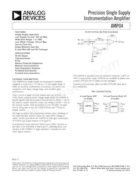 AMP04FS-REEL7 Datasheet Copertura