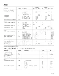 AMP04FS-REEL7 Datasheet Page 4