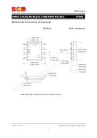 AP2111MP-3.3TRG1 Datasheet Page 21