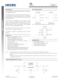 AP2205-50YR-13 Datasheet Copertura