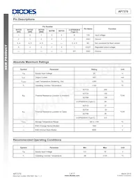 AP7370-50SA-7 Datasheet Pagina 2