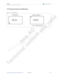 AS1923A-BSTT-O Datasheet Pagina 13