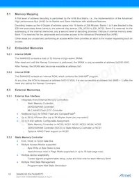 AT91SAM9G35-CU-999 Datasheet Pagina 18