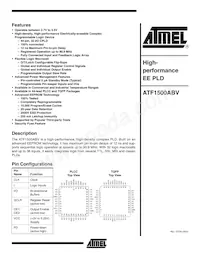 ATF1500ABV-15JI Datenblatt Cover