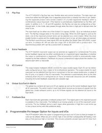 ATF1502ASV-15JI44 Datasheet Page 5