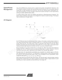 ATF1508AS-7JX84 Datasheet Page 7