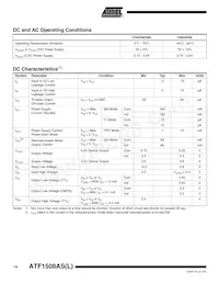 ATF1508AS-7JX84 Datasheet Page 14