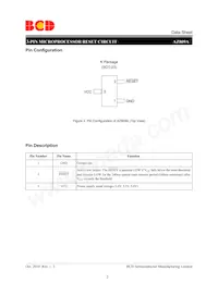 AZ809ANSTR-G1 Datasheet Page 2