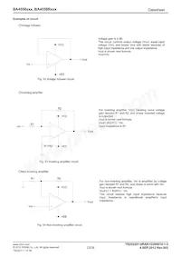 BA4558FV-E2 Datasheet Page 23