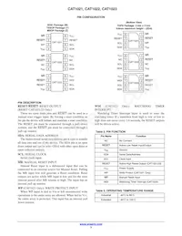 CAT1021ZI-42-GT3 Datasheet Pagina 3