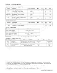 CAT1023ZI-25-T3 Datasheet Page 6