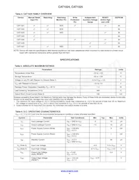 CAT1024YI-45-GT3 Datasheet Page 4