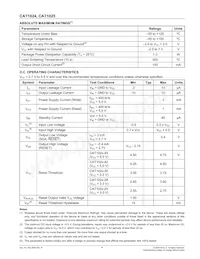 CAT1025LI25 Datasheet Page 4