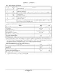 CAT6201VP2-GT3 Datasheet Pagina 3