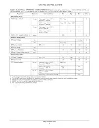 CAT706VI-GT3 Datasheet Page 5