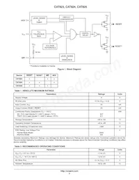 CAT823RTDI-GT3 Datasheet Page 2