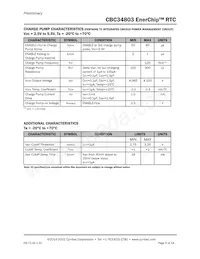 CBC34803-M5C-TR1 Datasheet Page 6