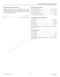 CLC1007IST5 Datasheet Page 2