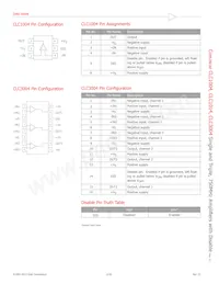 CLC1014IST5 Datasheet Pagina 2