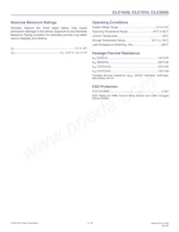 CLC1015IST6 Datasheet Pagina 2