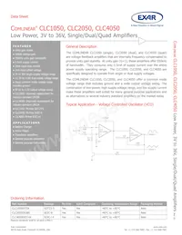 CLC1050IST5 Datasheet Cover