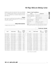 DS1110E-150+ Datasheet Pagina 7