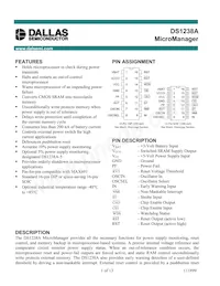 DS1238AS-5+T&R Datasheet Cover